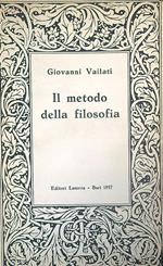 Il metodo della filosofia