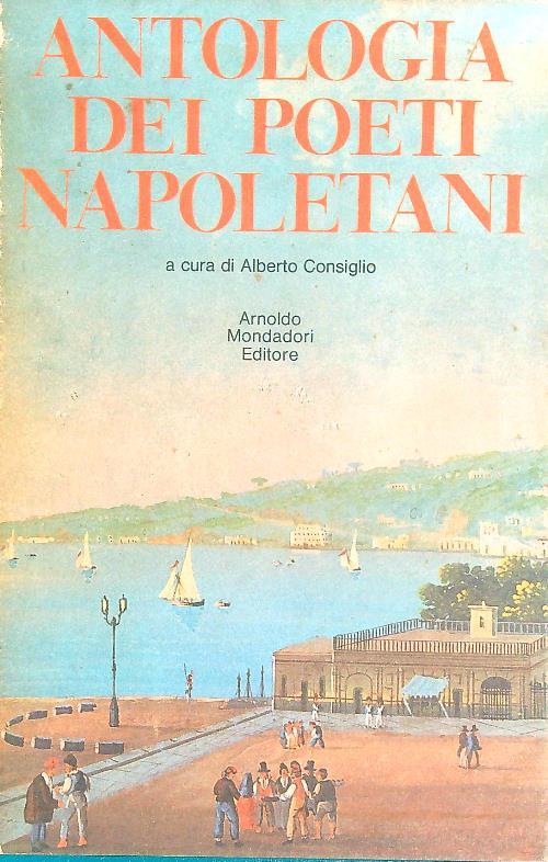 Antologia di poeti napoletani - Alberto Consiglio - copertina