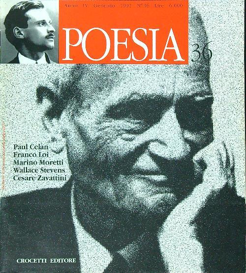 Poesia 36/1991 - copertina