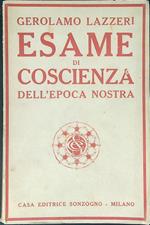 Esame di coscienza dell'epoca nostra