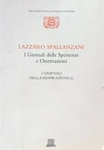 I giornali delle Sperienze e Osservazioni - I giornali della respirazione 1