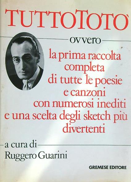 Tuttototò - Ruggero Guarini - copertina