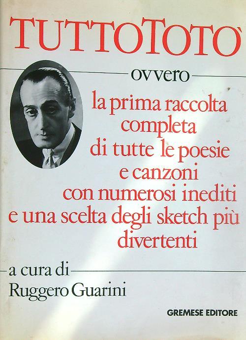 Tuttototò - Ruggero Guarini - copertina