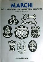 Marchi dell'argenteria e oreficeria europee dal XVI al XIX secolo