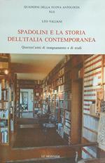 Spadolini e la storia dell'Italia contemporanea