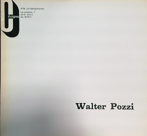 Walter Pozzi / 1-20 ottobre 1970 - copertina