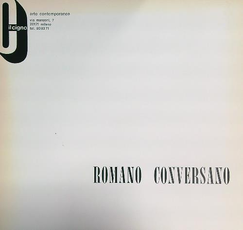 Romano Conversano 1970 - copertina