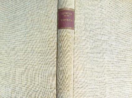 Venezia nel canto dè suoi poeti - Raffaello Barbiera - copertina