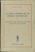 Li ditti antichi de lo popolo napulitano ovvero antiquum breviarium neapolitanum