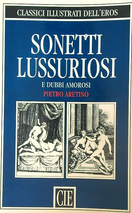 Sonetti lussuriosi - Pietro Aretino - copertina