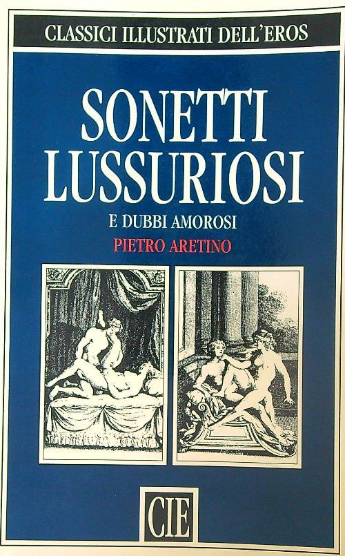 Sonetti lussuriosi - Pietro Aretino - copertina