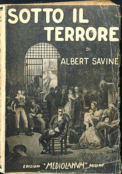 Sotto il terrore - Albert Savine - copertina