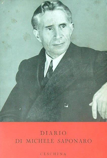 Diario - Michele Saponaro - copertina