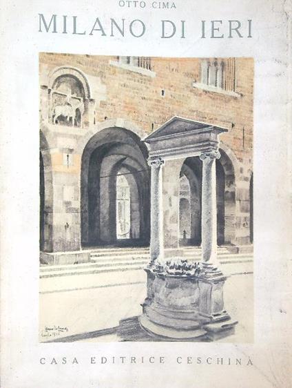Milano di ieri - Otto Cima - copertina