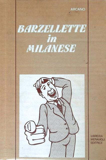 Barzellette in milanese - Arcano - copertina