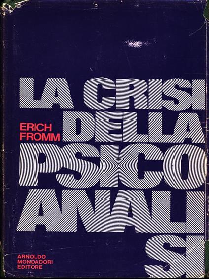 La crisi della psicoanalisi - Erich Fromm - copertina