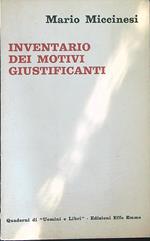 Inventario dei motivi giustificanti