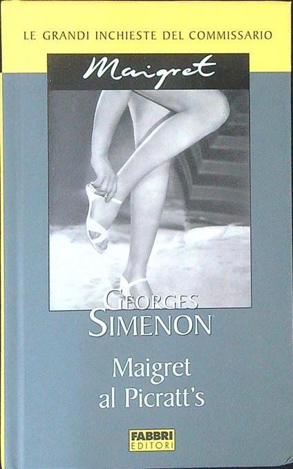 Maigret al Picratt's - Georges Simenon - copertina