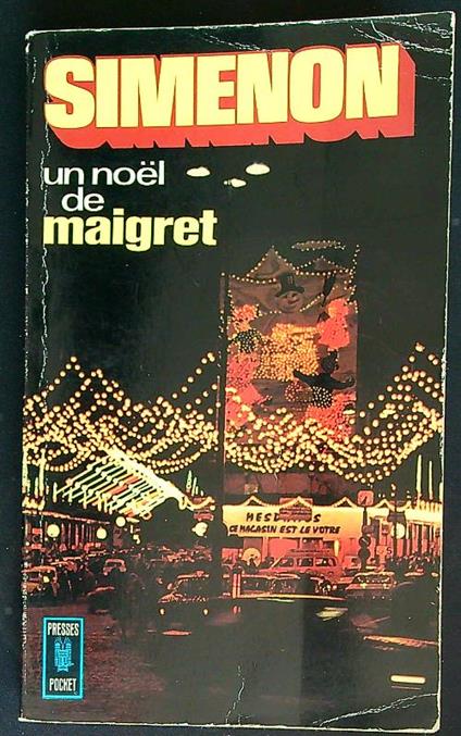 Un noel de Maigret - Georges Simenon - copertina