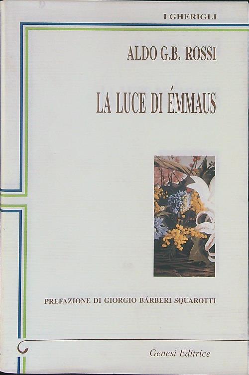 La  luce di Emmaus - A.G.B. Rossi - copertina