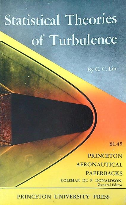 Statistical theories of turbulence - C.C. Lin - copertina