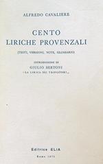 Cento liriche provenzali