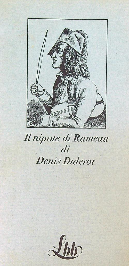 Il  nipote di Rameau - Denis Diderot - copertina