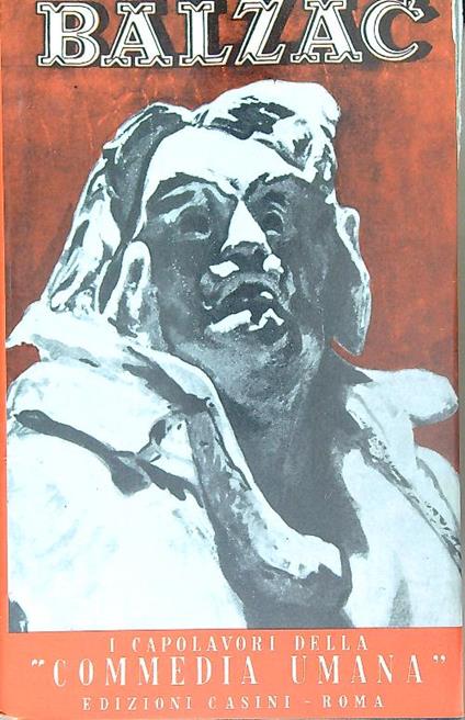 I capolavori della Commedia umana vol. I - Onorato De Balzac - copertina