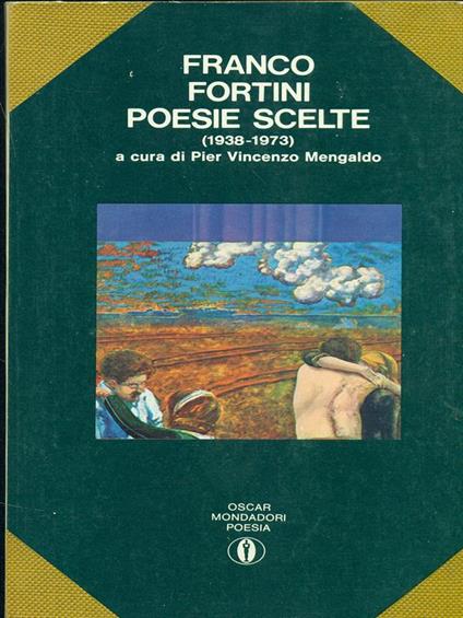 Poesie scelte 1938-1973 - Franco Fortini - copertina
