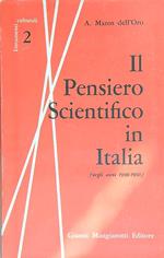 Il pensiero scientifico in italia 