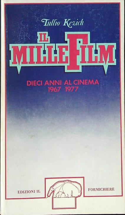Il  millefilm M - Z - Tullio Kezich - copertina