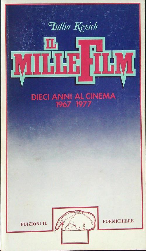 Il  millefilm M - Z - Tullio Kezich - copertina
