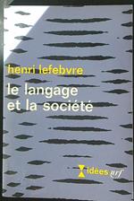 Le  langage et la societè