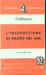 L' insurrezione di Milano nel 1848
