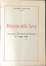 Discorso sulla Corea