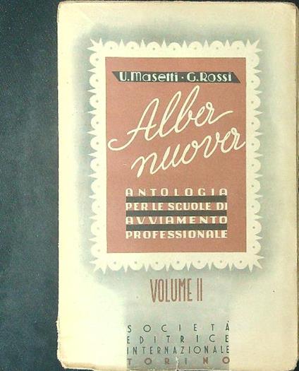 Alba nuova Vol II - U. Masetti - copertina