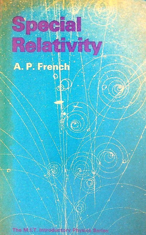 Special relativity  - A.P. French - copertina