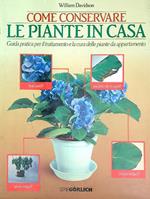 Come conservare le piante in casa 