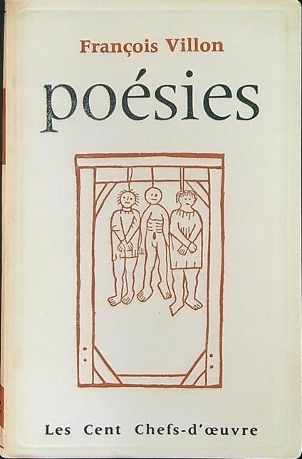 Poesies - Francois Villon - copertina