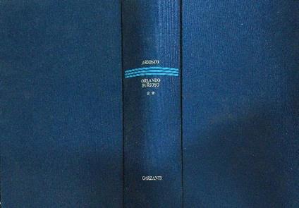 Orlando Furioso. Vol 2 - Ludovico Ariosto - copertina