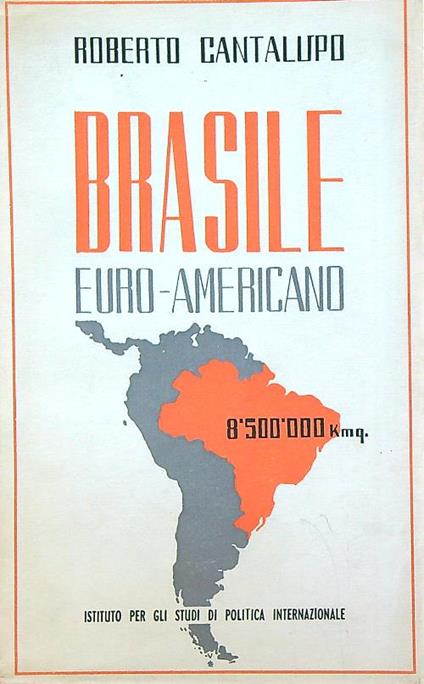 Brasile euro-americano - Roberto Cantalupo - copertina