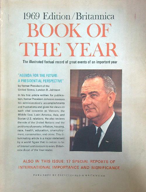 Book the year. 1969 Edition - a.vv. - copertina