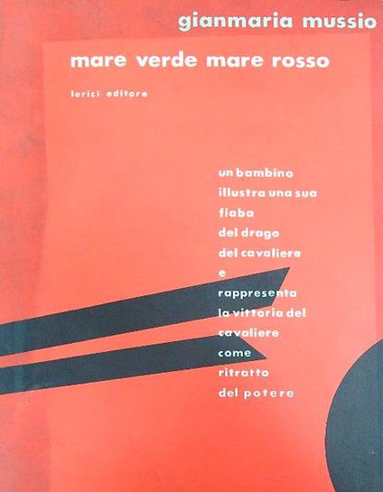 Mare verde mare rosso - Gianmaria Mussio - copertina
