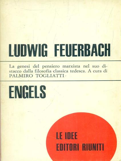 Ludwig Feuerbach - Friedrich Engels - copertina