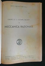 Esercizi e complementi di meccanica razionale