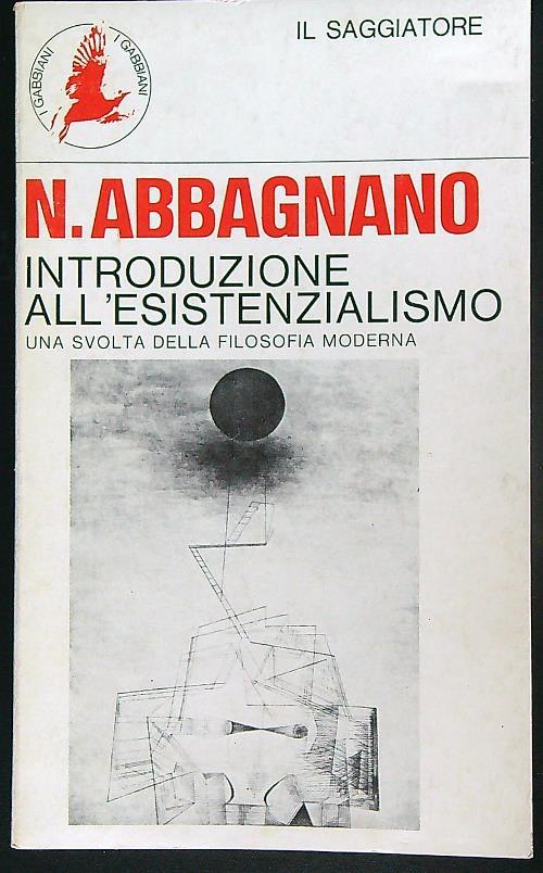 Introduzione all'esistenzialismo - Nicola Abbagnano - copertina