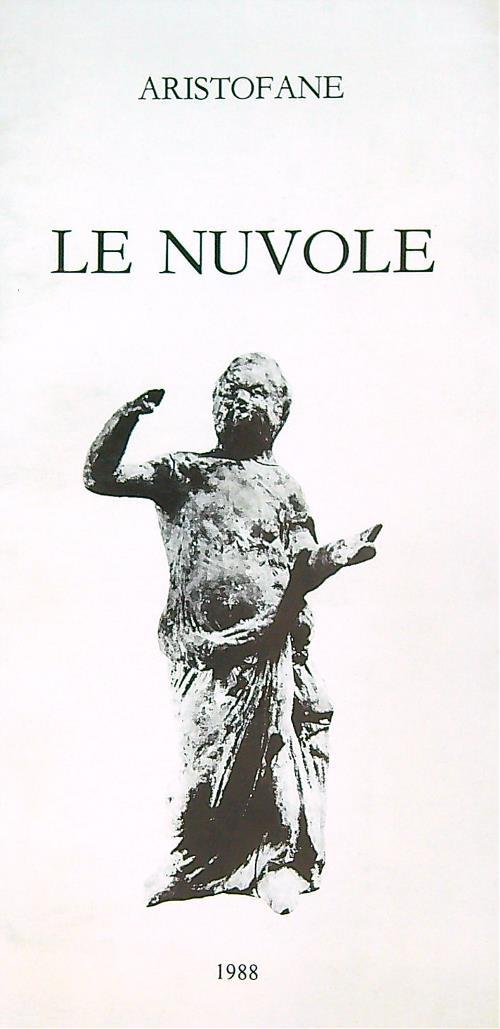 Le nuvole - Aristofane - copertina