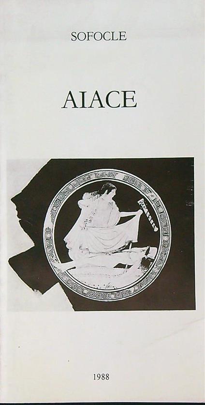 Aiace - Sofocle - copertina