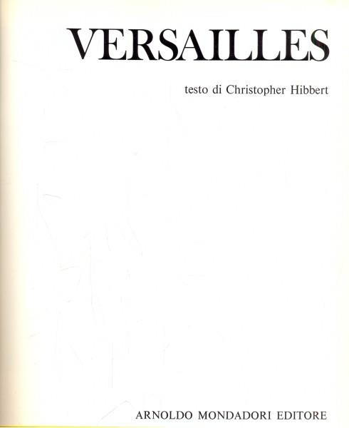 Versailles - Christopher Hibbert - copertina