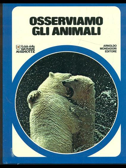 Osserviamo gli animali - copertina
